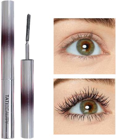 Eyelash Mascara Widen Open Eyes Mascara with Brush Amplified Tube Mascara for Women Bristleless Mascara for Natural-Looking Lashes Black - Buy Online on GoSupps.com