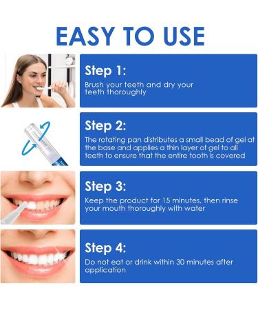 2 Pi ces stylo blanchiment dentaire stylo de soin pour les dents id al pour un usage r gulier Un sourire plus lumineux - Buy Online on GoSupps.com