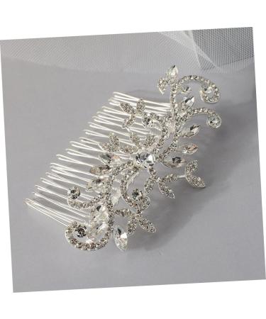 MAGICLULU Wedding Hair Clips for Brides Wedding Hair Comb Wedding Hair Accessories Gold Decor Wedding Decor Hair Combs for Women Accessories Rhinestone Hair Combs Hair Side Comb - Buy Online on GoSupps.com