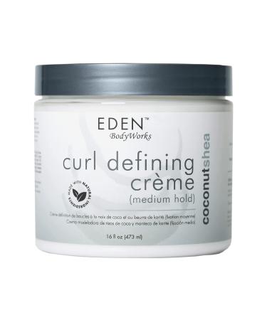 EDEN BodyWorks Coconut Shea Curl Defining Creme |16 oz | Moisturize Protect Against Humidity Add Shine - Packaging May Vary