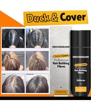 Buy Groomarang Keratin Hair Fibers x2 - Instant Fuller Hair Solution for Thinning Hair in Black | International Shipping - Buy Online on GoSupps.com