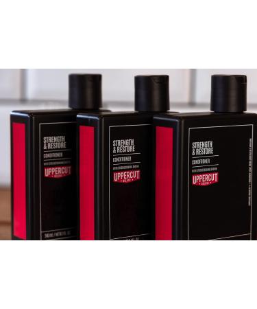 Uppercut Deluxe Strength & Restore Conditioner for Men | Biotin & Caffeine Hair Growth | 240ml - Shop Now! - Buy Online on GoSupps.com