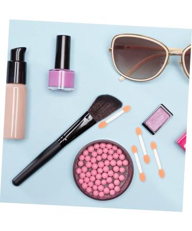 NOLITOY 400 pcs Sticks Professional Makeup Cosmetic Sponge Eyeshadow Double-headed Applicator Double-end 6.5x1.3cmx4pcs Whitex4pcs - Buy Online on GoSupps.com