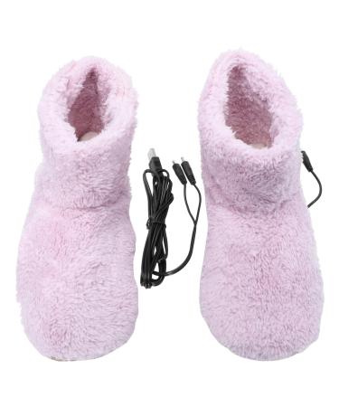 Healifty slippers 1 pair of electrical warm shoes USB foot warmers UsB heater slippers electrically heated slippers pantumblas de mujer main boot for men soft slippers warm