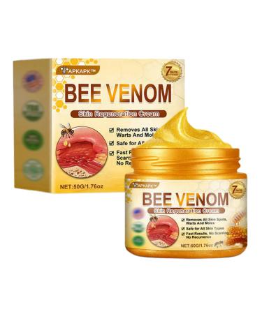 Bee Venom Skin Restoration Cream Bee Venom Comprehensive Cream Reduces skin blemishes deeply cleanses and moisturizes the skin(1PC)