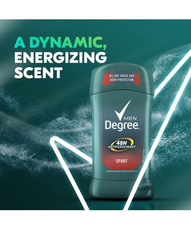 Degree Men Sport Original Protection Antiperspirant Deodorant 2.7 oz - 4 Pack - Buy Online on GoSupps.com