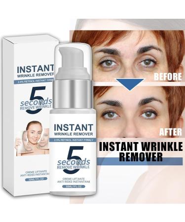  Dgayaeic 5 Seconds Instant Wrinkle Lift Cream Reducing Fine Lines 30ml Instant Lift Cream Wrinkle Filler Face Moisturizer for Sagging Skin Women Mother Small - Buy Online on GoSupps.com