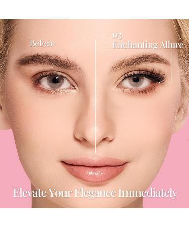 Natural Cat Eye Lashes - 5 Pairs Fluffy Mink Wispy 3D Anime Strip Lashes by VEDA TINDA | Romantic Liaison - Perfect for Extensions (Glue Required - Buy Online on GoSupps.com