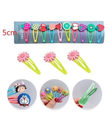 50 Pack Baby Hair Clips - Cute Cartoon Snap Clips for Girls | Sonwaha Mini Hair Accessories - Buy Online on GoSupps.com
