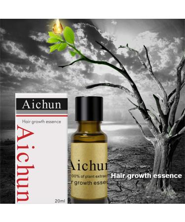 Aichun Hair Growth Essence - 100% Plant Extract Anti-Hair Loss Treatment with Ginger & Ginseng 20ml for Damaged Hair - Buy Online on GoSupps.com
