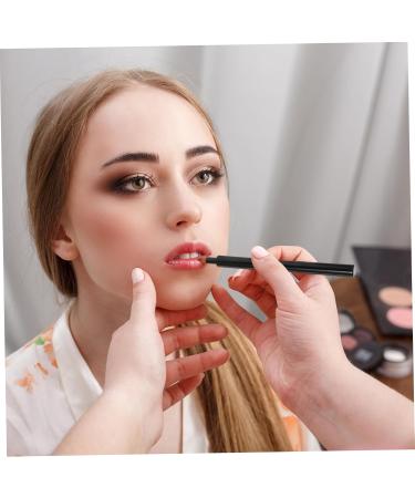 DOITOOL Tricolor lip gloss lip makeup lip gloss applicator makeup brush for women lips aluminum artificial fiber make up lip brush women makeup tools lipstick portable telescopic - Buy Online on GoSupps.com