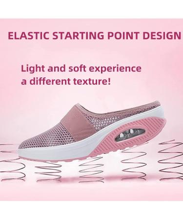 Women's Dark Grey Air Cushion Orthopedic Diabetic Walking Shoes with Arch Support - Size 8 - Buy Online on GoSupps.com