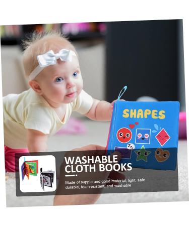 iBasenice 8 Pcs Washable Cloth Book Themberchaud Plush Children's Toys - Stuffed Dogs for Kids | Portable Soft Books for Infants & Toddlers - Buy Online on GoSupps.com