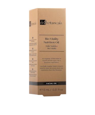Dr Botanicals Bio-Vitality Nutrition Oil 15ml - Revitalize & Nourish Your Skin | Fast International Shipping - Buy Online on GoSupps.com
