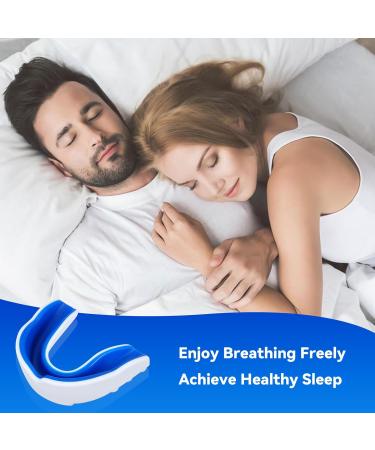 Buy Anti-Snoring Mouth Guard Blue - Effective Sleep Solution for Better Rest | Free International Shipping - Buy Online on GoSupps.com