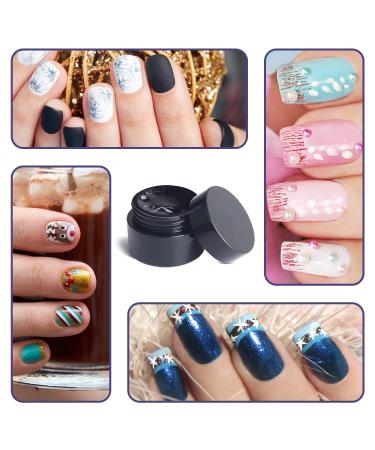 Fixed Nail Glue for Tips & Bolases - 5G Non-Flow Nail Art Adhesive - Resin Glue for Artificial Nails - Perfect for Nail Studios & DIY Decoration - Buy Online on GoSupps.com