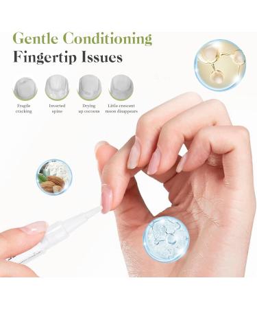 Cuticle Oil Pens for Nail Care Revitalizer Oil Pen with Soft Brush Prevent Nail Cracking and Dry Cuticles - Buy Online on GoSupps.com