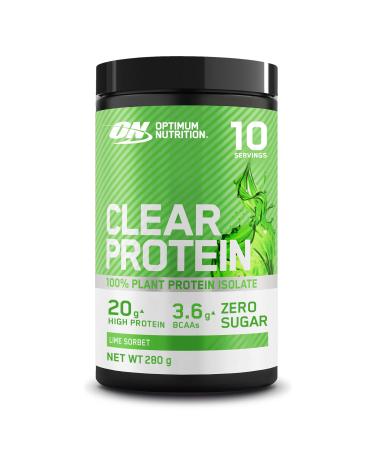 Optimum Nutrition Clear Protein 100% Plant Protein Isolate Lime Sorbet