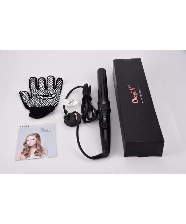CkeyiN 32mm Hair Curling Wand - Professional Ceramic Barrel Curling Iron - Buy Online on GoSupps.com