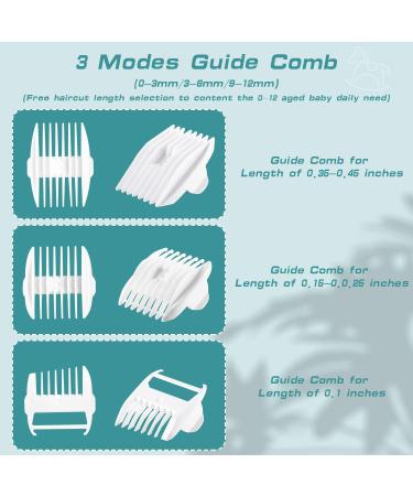 Simmis Baby Hair Clipper - Quiet Electric Vacuum Trimmer for Kids | Safe Waterproof Rechargeable Haircut Kit for Toddlers - Buy Online on GoSupps.com