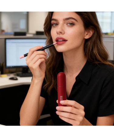 Travel Lipstick and Lip Liner Set Long-Lasting Makeup Products - Travel Lip Tint - For Ladies Mothers Students Travelers Beginners Brides Wedding Parties Evening Events - Buy Online on GoSupps.com