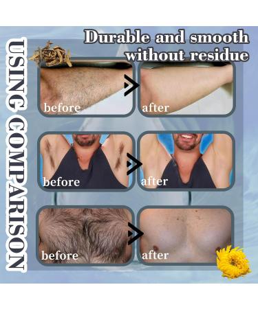 Men's Hair Removal Spray Foam - Gentle & Effective Depilatory Cream for Face Underarms Chest Back & Legs - Painless Home Hair Remover for All Skin Types - Buy Online on GoSupps.com