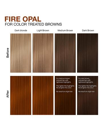 Celeb Luxury Gem Lites Fire Opal Colorditioner - Professional Semi-Permanent Hair Color Depositing Conditioner 8.25 Fl Oz - Buy Online on GoSupps.com