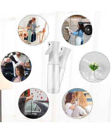 Buy 2 Pack 300ml Ultra Fine Spray Bottles for Hair & Plants - Transparent Hairdresser & Garden Spray Bottles | International Shipping - Buy Online on GoSupps.com