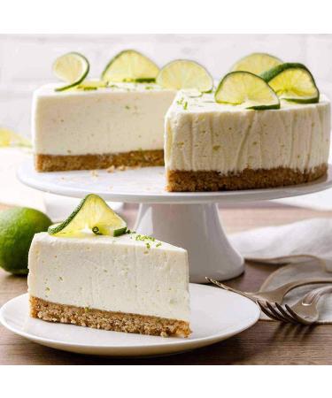 Andy Anand Sugar Free Key Lime Cheesecake 9 | Freshly Made, Decadent Dessert | Perfect for Birthdays, Holidays, and Special Occasions | 2 lbs - Buy Online on GoSupps.com