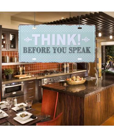 DOITOOL Iron Painting Metal Signs Antique Signs Vintage Signs for Sale Tin Signs License Plate Crafts Three-Dimensional 1 - Buy Online on GoSupps.com