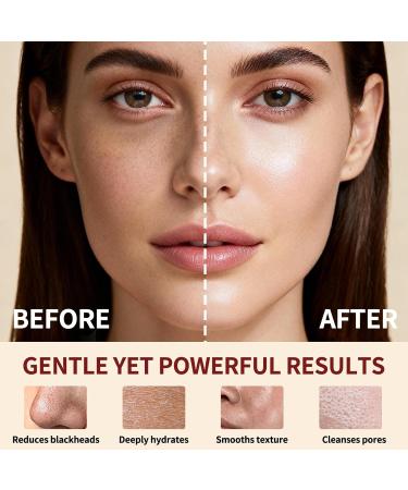 dewyhour Exfoliating Black & White Rice Ampoule Duo Set - Gently Removes Dead Skin Cells, Refines Pores, Soft Face & Body Scrub for All Skin Types, 2-Pack - Buy Online on GoSupps.com