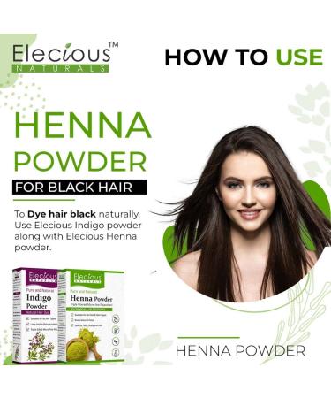 Natural Henna Powder for Hair Color & Growth | Silicone Ammonia Sulphate & Paraben Free - 7 Ounce - Buy Online on GoSupps.com