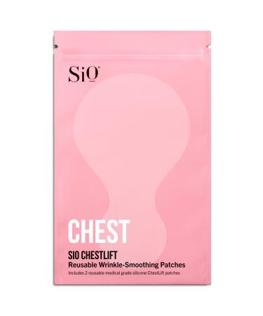 SiO Beauty SkinPad | Chest Anti-Wrinkle Pad 4 Weeks Supply | Overnight Smoothing Silicone Pad For Cleavage & Decollete Skin Beige - Buy Online on GoSupps.com