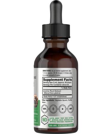 Horbaach Licorice Root Extract 2 oz | Premium Herbal Supplement - Buy Online on GoSupps.com