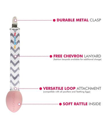Teething Egg Pink Bundle - Baby Registry Essential - Infant Toys for 0-18 Months - Buy Online on GoSupps.com