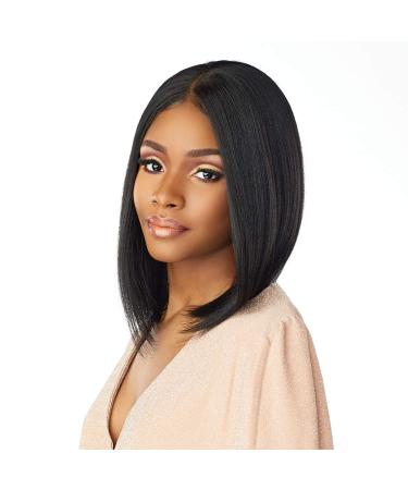 Sensationnel What Lace 13x6 Wig - Cloud 9 Synthetic Hair Hand Tied Preplucked Hairline Illusion Lace Front Wig - TYRINA (1B) - Buy Online on GoSupps.com