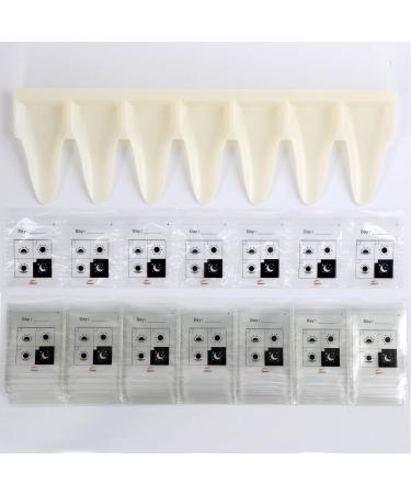 S Pill Bag Set - 700 Heat Seal Pill Bags + Loading Tray (7 Loading)- Pill Organizer Medication Aids Pill Pouch Organizer AM PM Supplements Vitamin Fish Oil Pill Suite Travel Pill Bags