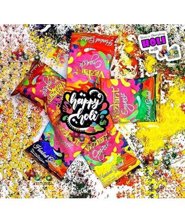 Holi ke Color gulaal Colors for Holi Celebrating Family (500gm)