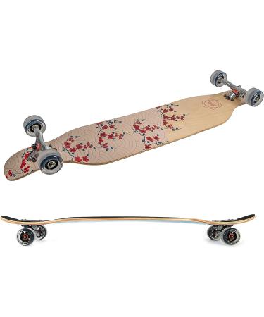 Amrgot 42 inches Complete Longborads Drop Through Deck Concave Cruise Professional Longboards 56 - Buy Online on GoSupps.com