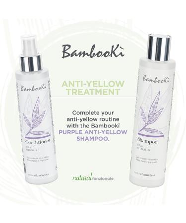 Gamma pi srl Professional Violet AntiYellow Mask Bambook for Blonde and Gray Hair Neutralizes the YellowOrange Glow Hydrates with Bamboo Keratin Coconut Oil Without SLS and Parabens Intense Violet 200 ml - Buy Online on GoSupps.com