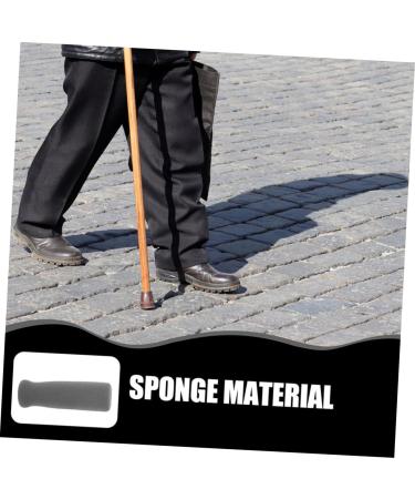 SEWOART 2 Pieces Crutch Handle Cover Grip Cover Rod Pad Replacement Cane Grip Parts Crutch Wheel Grip Thick Walker 11.00X3.50X3.50CM - Buy Online on GoSupps.com