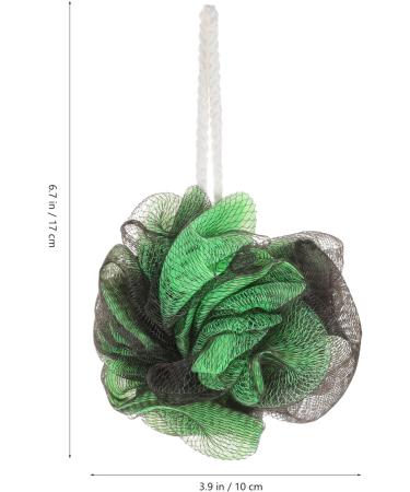 FOMIYES 4pcs Foaming Net Loofah Mesh Pouf - Exfoliating Bath Scrubber Balls for Toddlers & Adults | Skin Care & Bath Supplies - Buy Online on GoSupps.com