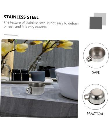 Magiclulu Stainless Steel Razor Soap Shell | Long-Lasting Rust-Free Shaving Bowl for Men - Buy Online on GoSupps.com
