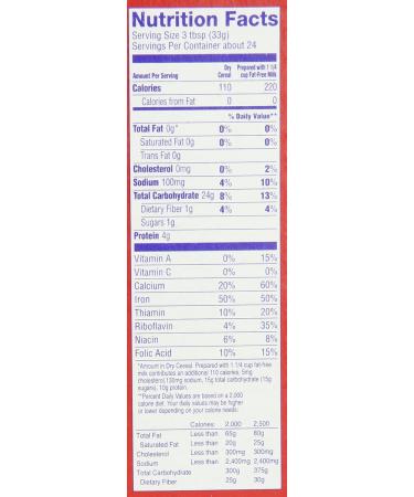 Cream of Wheat Original Hot Cereal 28 oz - Pack of 4 | 2 1/2 Min Cook Time - Buy Online on GoSupps.com
