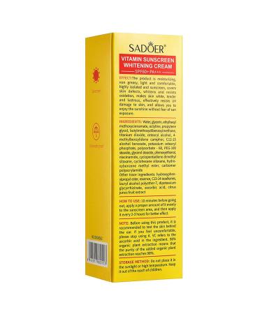 Buy SPF 60 Face Sunscreen with Vitamin C | Oil-Free Hydrating Travel Size Sunscreen | No White Cast | Best Sunscreen for Women - Buy Online on GoSupps.com