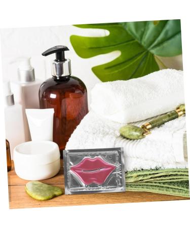 Ipetboom Moisturizing Lip Mask 20Pcs Collagen Lip Patches Moisturizing Wrinkle Reduction Soothing Crystal Patch Portable Lip Care - Buy Online on GoSupps.com