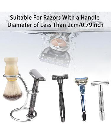 KAIMEilai Razor Holder Stand for Men | Shaving Brush & Razor Rack | Durable & Stylish Shaving Stand - Buy Online on GoSupps.com
