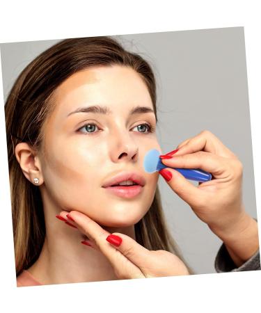 Beavorty 3PC Foundation Puff With Handles concealer brush makeup powder brush eyeshadow brush Makeup sponge Sponge for Liquid Sponge stick makeup water drop travel wet puff - Buy Online on GoSupps.com