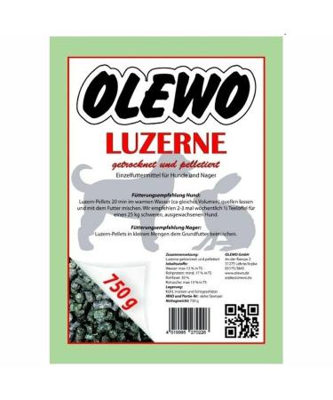 Olewo Alfalfa Pellets 750 g