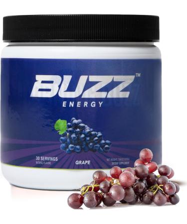 Morning Buzz Energy Powder Grape Drink - Energy Boost Drink Mix - Sugar-Free Energy with Antioxidants - Morning Kickstart and Sports Nutrition Endurance Product - Buy Online on GoSupps.com
